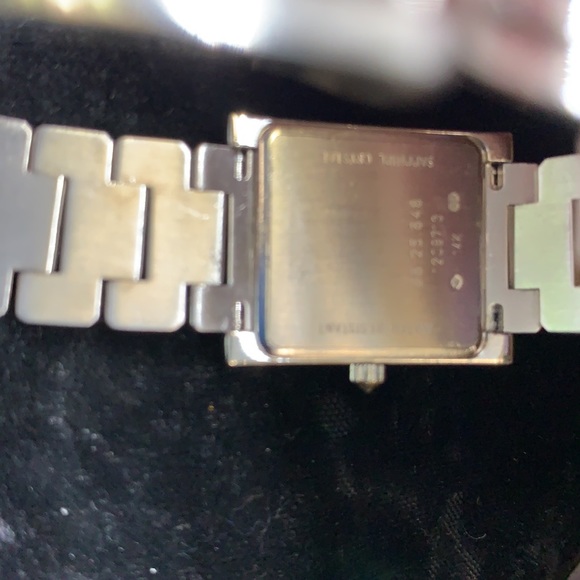 Concord Ladies 14k watch with original diamond and mop dial and diamond case - Picture 3 of 5